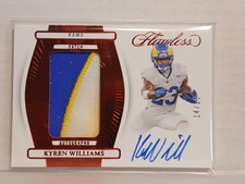 2024 Flawless Kyren Williams #PA-KWS Patch Auto