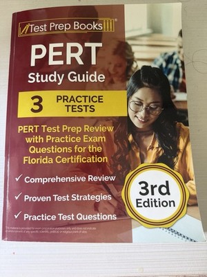 Test Prep Books PERT Study Guide 3rd Edition with Practice Tests (Book)
