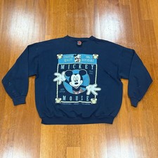 Vintage Disney Jerry Leigh Mickey Unlimited Crewneck Size XL Made In USA
