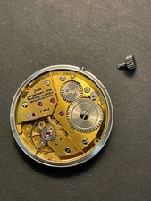 PARTS REPAIR Jules Jurgenson Watch  Peseux 330 Movement w/ Diamond Dial JXJ
