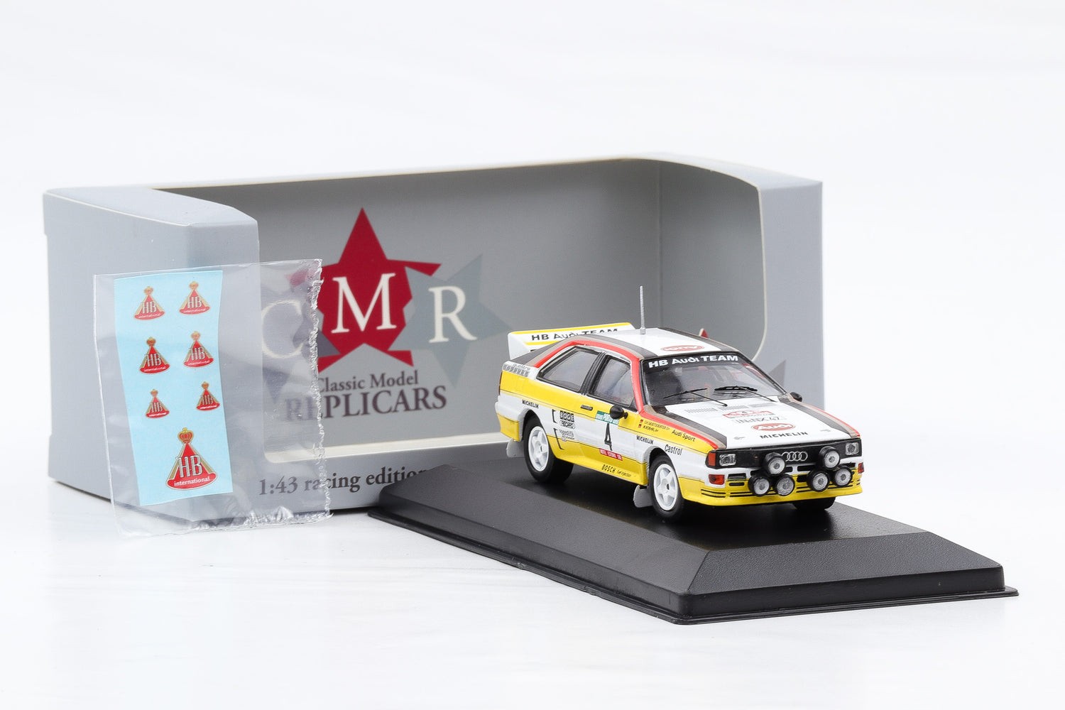 1:43 CMR Audi Sport Quattro A2 Winner Rallye Portugal 1984 Röhrl