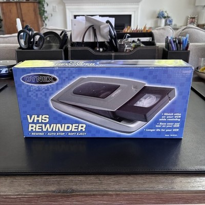 NIB Dynex VHS Video Tape Rewinder DX-VR101 New In Box