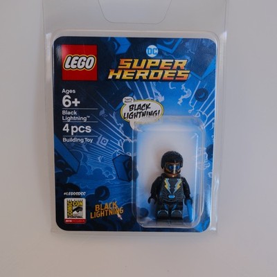 2018 SDCC Exclusive LEGO DC Comics Super Heroes Black Lightning Minifigure