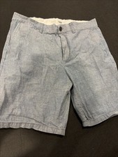 Rae Old Navy Men  s Ultimate Tech Slim Shorts Size 34 Slate Blue Denim Golf