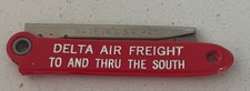 VINTAGE COLLECTIBLE DELTA AIR FREIGHT FOLDING POCKER RAZOR, MADE IN USA-AIRLINE