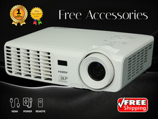 REFURBISHED Vivitek D519 DLP Projector Lightweight 3000 Lumens Eco-Friendly 4K  
