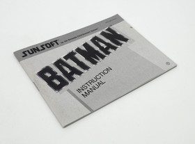 Batman Nintendo NES Anleitung Booklet Manual FRA