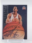 RASHEED WALLACE 1997-98 SCORE BOARD AUTOGRAPHED BASKETBALL AUTO Q7128