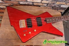 Ibanez 1984 Destroyer II Fire Red Electric Bass Guitar Used Shipping From Japan