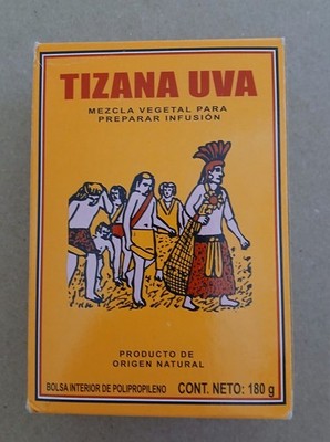 Azteca Tizana Uva Te ( Bear Berry Tea ) - Box of 180g - Free Shipping 
