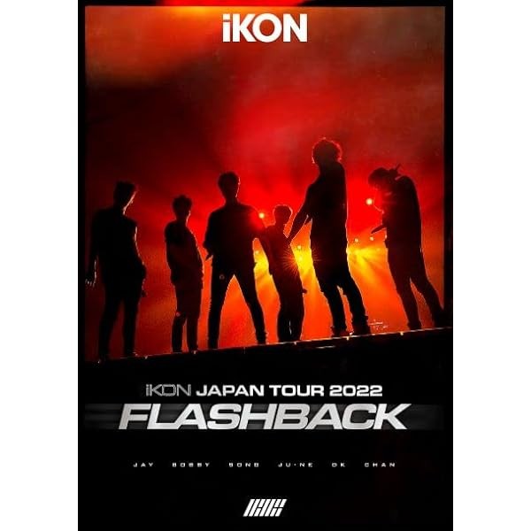 iKON JAPAN TOUR 2022 (FLASHBACK) DVD JAPAN Official Collectible Exclusive