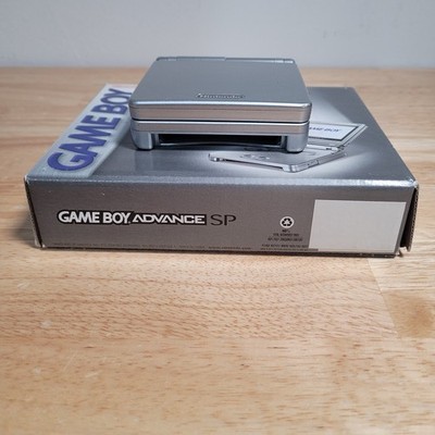 Nintendo Game Boy Advance SP Handheld System - Silver for sale