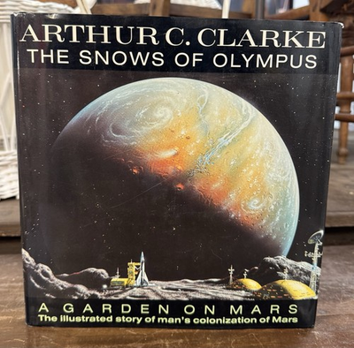 #ad #ad The Snows of Olympus by Arthur C. Clarke First Edition Book w Dust Jacket $85.00