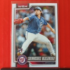 2026 Topps Series 1 - #32 Shinnosuke Ogasawara (RC) Washington Nationals Rookie 