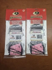 Mossy Oak Graphics: Torn Metal Decal auto truck pink camo Pa0071
