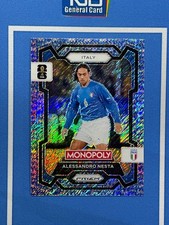 2025-26 Panini Monopoly Prizm FIFA World Cup Alessandro Nesta 09/10 Blue