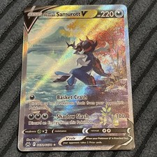 Hisuian Samurott V GG51/GG70 SWSH: Crown Zenith: Galarian Gallery Holo on eBay