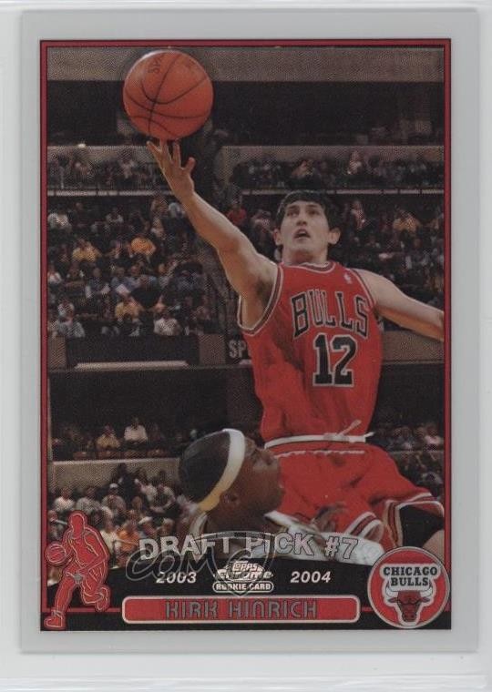2003-04 Topps Chrome Refractor Kirk Hinrich #117 1gt