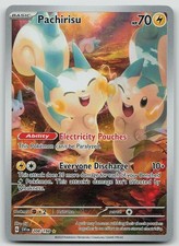 Pokemon Pachirisu 208/198 Scarlet & Violet Illustration Rare Holo NM