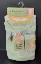 2 Unisex Infant Sleeper Gowns Size Newborn 0-3 Months 2006