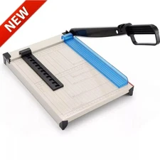 Paper Cutter,Paper Trimmer with Guard,12" Cut Length Guillotine Paper Cutter