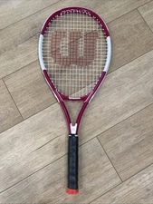 wilson intrigue tennis racket pink 4 1/4