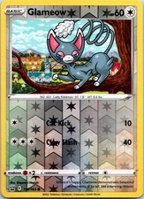 Glameow 115/163 Common Battle Styles Pokemon Reverse Holo TCG Card