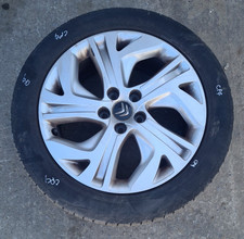 2015 CITROEN C4 PICASSO MK2 B78 17 INCH ALLOY WHEEL SILVER 205/55/17 CP4