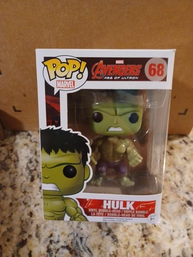 Funko Pop! Avengers Age Of Ultron - Hulk #68 Vinyl - **MINT in Protector**