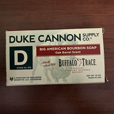 Duke Cannon Supply Co. Big American Bourbon Buffalo Trace Body Bar Soap 10 oz