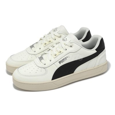 Puma Caven 2.0 Lux Beige Black Men Unisex Casual Lifestyle Shoes 395016-15