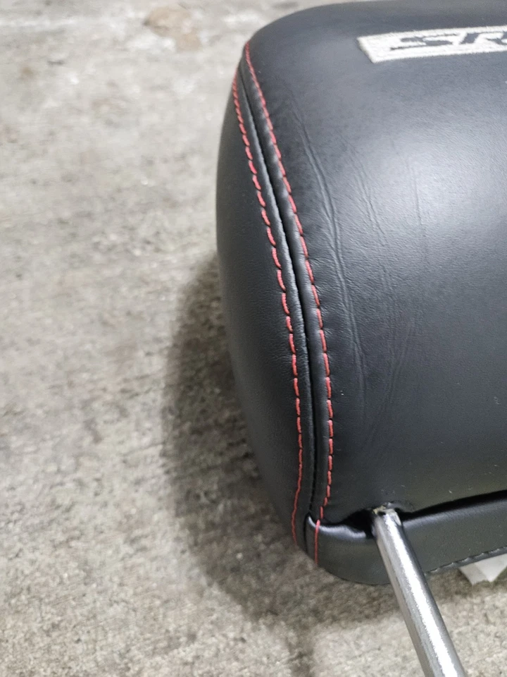 Dodge Charger/Magnum SRT8 2006-2010 reposacabezas de cuero bordado cosido logotipo Foto 3 de 4