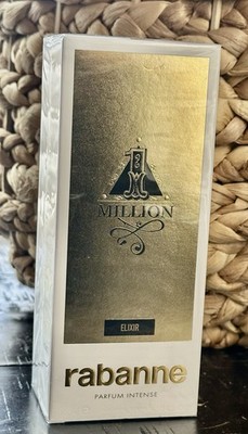 1 Million Elixir by Paco Rabanne 3.4 oz Parfum Intense Cologne Men New In Box