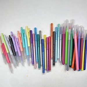 Ooly Rainbow Sparkle Glitter Markers & Gel Pens Lot, Assorted Multicolor