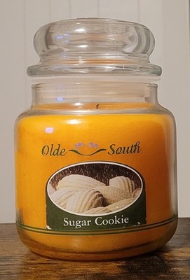 RARE Bob Evans Olde South SUGAR COOKIE Jar Candle 14.5oz - Discontinued