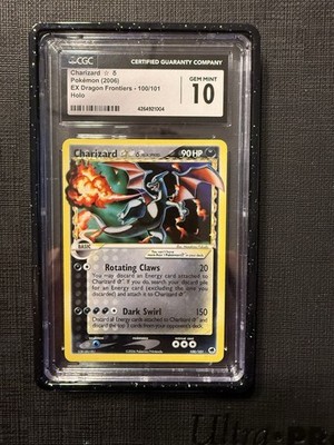 are pokemon gold foil cards real Pokemon Gold Foil Charizard 4/102 HP120 Card
