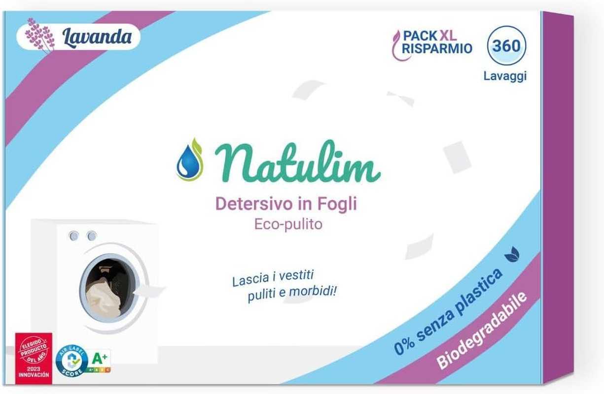 Detersivo in Strisce Eco 360 Lavaggi: Bucato Morbido e Pulito