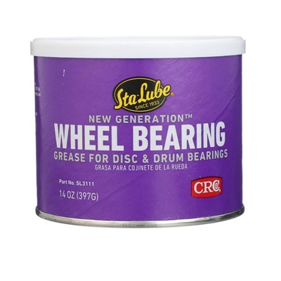 Sta-Lube SL3111 New Generation Wheel Bearing Grease for Disc 14 Ounce, Amber 