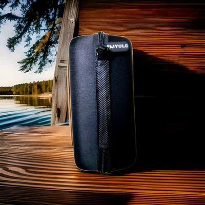 PAIYULE brand carrying case designed for electronic devices. 7'' X 3'' X 3''