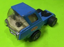 Vintage Tonka Semi Truck Cab Toy Pressed Steel Blue 7.5" Metal Made In USA Rare