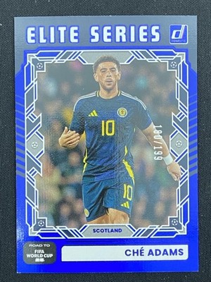 Che Adams 2025-26 Panini Donruss Road to FIFA World Cup Elite Series Blue /199