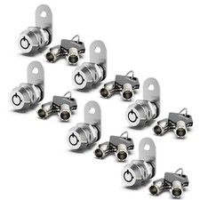 6 Pack Cabinet Locks with Keys RV Cam Lock 5/8" Keyed Alike RV Storage Lock f...