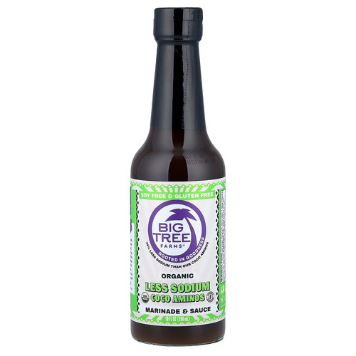 Organic, Less Sodium Coco Aminos, Marinade & Sauce, 10 fl oz (296 ml)