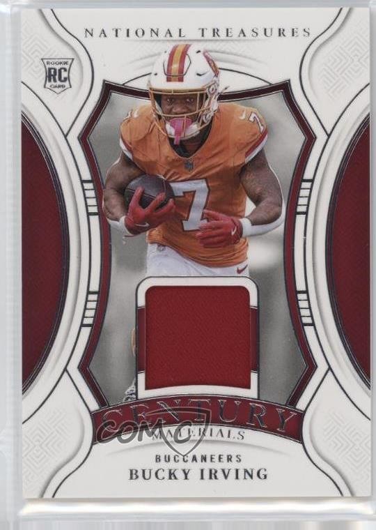 2024 National Treasures Century Materials 39/99 Bucky Irving Rookie RC 0w8p