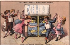 Austin, Nichols and Co Oats - Children Dance for the Best Table Food Trade Card