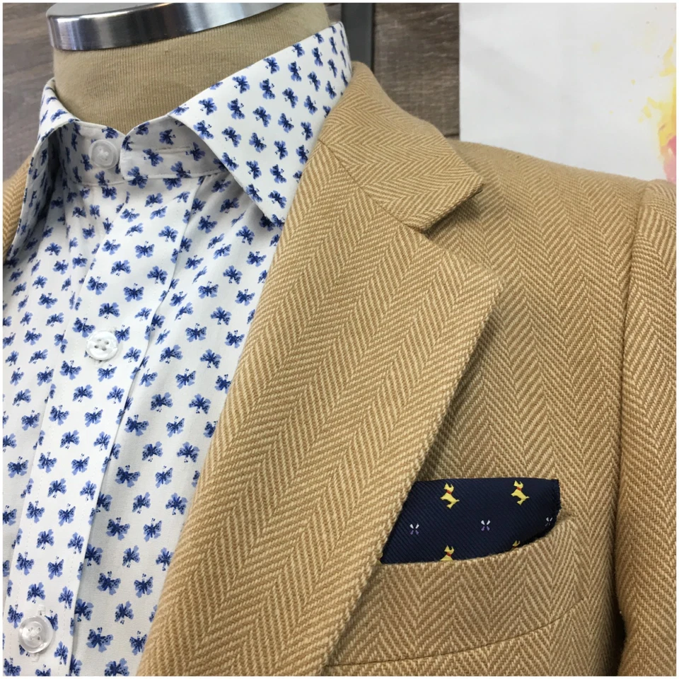 VINTAGE YVES SAINT LAURENT Mens Blazer Sport Coat Casual Jacket Size 34S (FLAWS) - Image 2 of 4