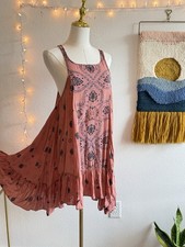 Intimately Free People womens size XS Trapeze Slip Dress salmon Pink sleeveless