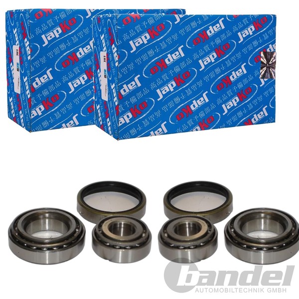 2X Japko Radlager Satz Vorne Passend FÜR Nissan Cabstar Pick Urvan | 411012-image