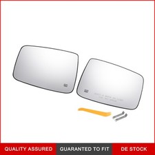 Auto Links Rechts Weiß Spiegel Glas w/Rücks...