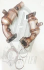 2016-2023 Chevy CAMARO 6.2L Both Front Catalytic Converters Directfit STAINLESS